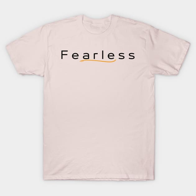 fearles person design T-Shirt by jose tovar designs